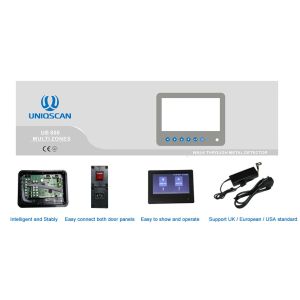 33 Zones Walk Through Metal Detector With 7.0 Inch Screen