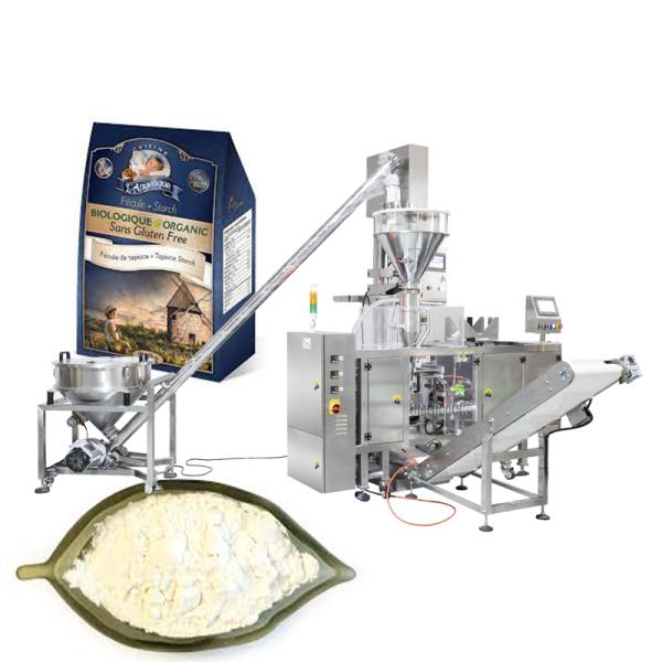 Quality Automatic Powder Filling, Sealing & Labeling Machine for Food & Commodity Grade Plastic Pouches with Motor-Driven System wholesale