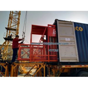 2*1tons OEM Electric Construction Material Hoist Wire Rope Factory Price