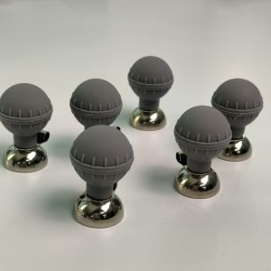 6 Pieces / 1 Box Grey Suction Ball Diameter 27mm Aperture 4.0mm REF ECG-FQX41