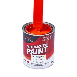 Solid Car Body Filler Hardener Strong Adhesion 2k Metallic Paint Auto Refinish