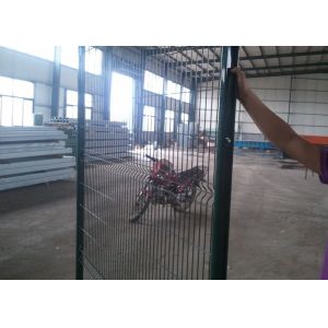 Metal Galvanised Welded Mesh Fencing , Welded Wire Mesh Fence Easily Assembled