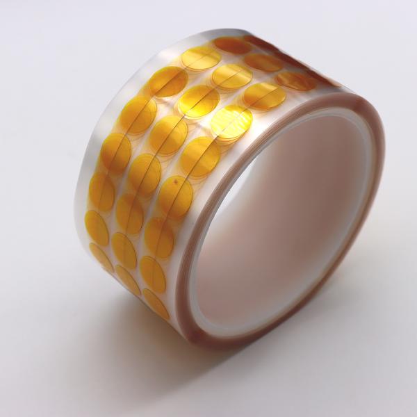 Custom Printed Puncture Resistant Solid Pattern Rectangle Labels For Flexible