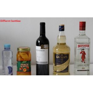 Heavy Duty Automatic Horizontal Labeling Machine For Plastic Bottles / Bags