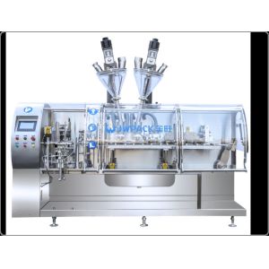 China 50pack Sub Horizontal Sachet Packing Machine For Granules Fully Automatic Detergent Powder Packing Machine on sale