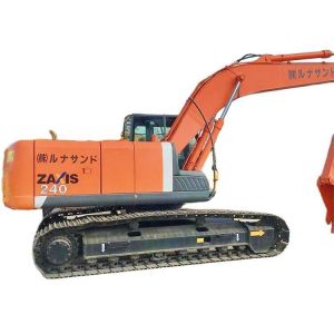 24 Ton Used Hitachi ZX240 Excavator Japan Original ZX240-3 with Original Cylinder