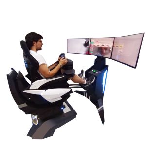 Cheap 1100W racing vr simulator Steering Wheel Gaming Direct Cockpit PS4 PS5 F1 Car Pedals Sim for sale