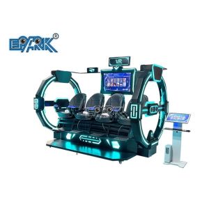 multiplayer 9D VR Ride 360 VR 4 Person Cinema Arcade Spaceship Simulator