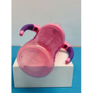 2 Count Princess Pink 9 Month 9 Ounce Training Sippy Cup