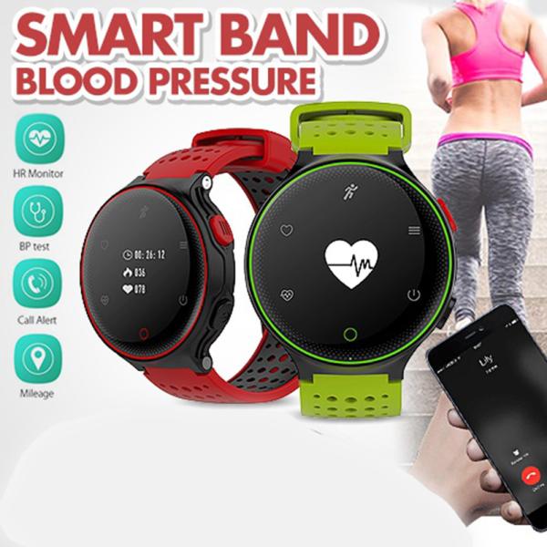 Quality IP68 Waterproof Bluetooth Smart Bracelet , Bluetooth Sports Bracelet With 0.96 Inch Color Screen wholesale