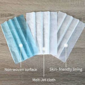 17.5*9.5cm Disposable Dust Mask , Sterile Face Masks For Virus Protection