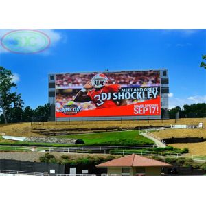 Full color outdoor P10 LED billboard 2 scan driving mode with high brightness