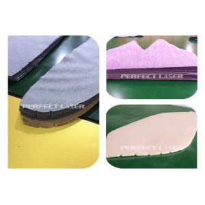 CCD Auto Recognition CO2 Laser Cutting Machine For Cloth / Shoe / Jeans / Carpet