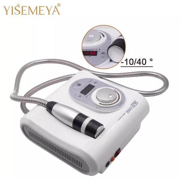 2022 Portable EMS Heating And Cooling System Thin Face Skin Care Massager Shrink