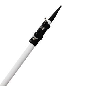 3K Weave Design Carbon Fiber Outrigger Poles Corrosion Resistant Telescoping