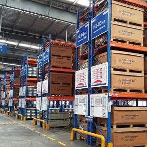 Industrial Warehouse Pallet Rack Heavy Duty Steel Customized Storage Shelf