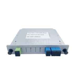 1x3 SC UPC LGX Single Mode Optical PLC Splitter Low Insertion Loss Small Size