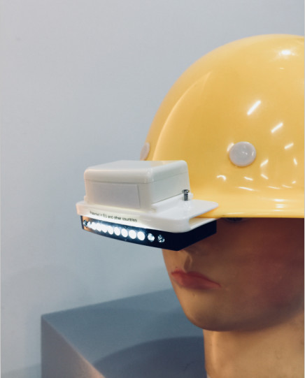 Switch Mode Bike Helmet Rear Light , Helmet Mounted Bike Light LED Lighting