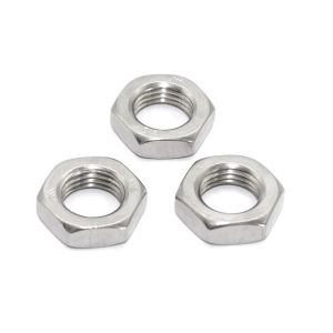 Quick Installation DIN439 Stainless Steel Hex Thin Nut Ss304 Nut Metric Thread