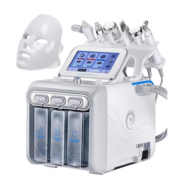 Quality Oxyhydrogen 7 In 1 H2O2 Small Bubble Machine Hydra Oxygen Jet Peel Skin Care wholesale