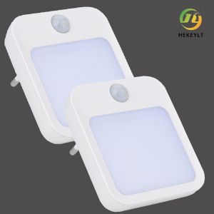 human infrared sensor night light Plug Warm White LED Light Adjustable Color