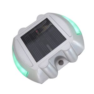 G105 Led Strobe Solar Flashing Light Round Road Stud for Highway Safety