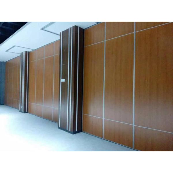 Soundproof Material Folding Panel Partitions Commercial Furniture 4 m Height