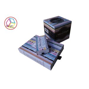 Large Cosmetic Box With Foam Insert Complex Patterns ISO Certification