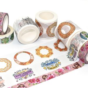 Custom Printed Decoration Waterproof Masking Washi Tape