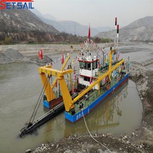 Rexroth Hydraulic Spud Cutter Suction River Sand Dredger for Full Payment and