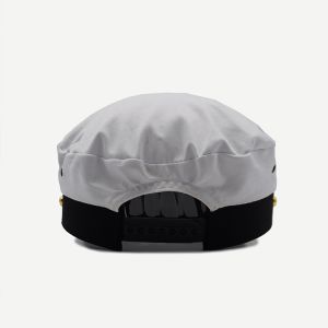Flat Top Military Cap Medium/Custom Crown All Seasons Solid/Custom Military