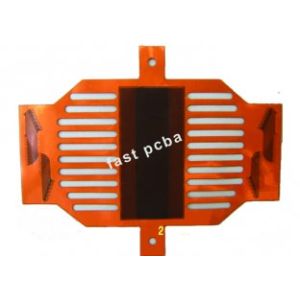 Fastpcba PI, 0.18MM Single Layer FPC Flexible PCB Assembly with LCD Screen