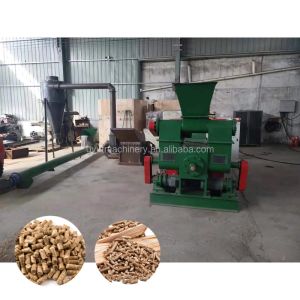 Mechanical Stamping Type Manual Wood Burner Briquette Machine for Small Scale