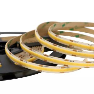 320Leds Flexible LED Strip White/Warm White DC24V 8mm Width Integrated COB LED