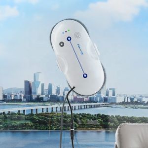Cheap App-Controlled Household Huidi Anti-Falling Sensor Edge Detection Window Cleaning Robot for sale