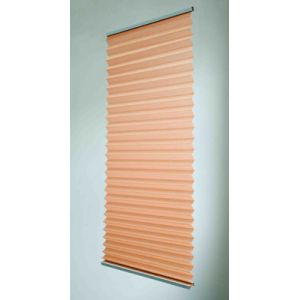 Fabric Pleated Shades Blinds Blackout for Windows Manual Control