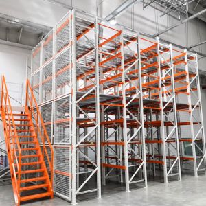 Multi Tier Mezzanine Racking