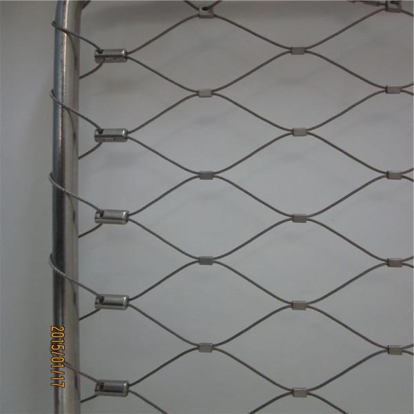 Quality Custom made inox cable mesh to suit your balustrade, railing or architectural application wholesale