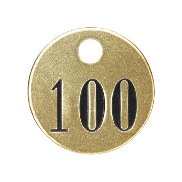 Quality 1" Width Metal Number Stencils , Quick Identification Brass Number Stencils wholesale