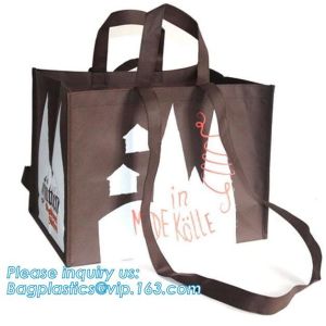 Heat seal reusable bag/ customized new design eco-friendly non woven bag/ pink