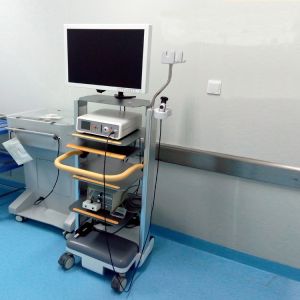 Adjustable Obstetrics And Gynecology Equipment Endoscopy Trolley Medical