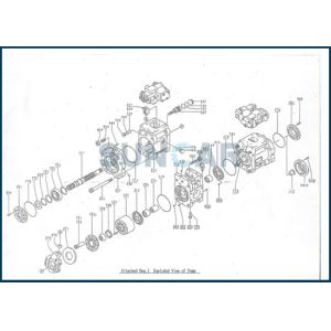 Cheap 2437U188S530 Main Pump Seal Repair Kit Fits Kobelco SK115SRDZ for sale