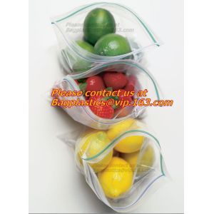 resealable, reclosable trasnparent freezer plastic k bag, Reclosable Grip Zip