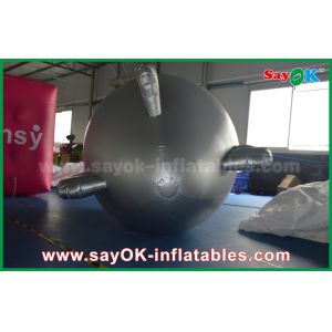 Giant Blow Up Plane Custom Inflatable Zeppelin For Outdoor Advertising