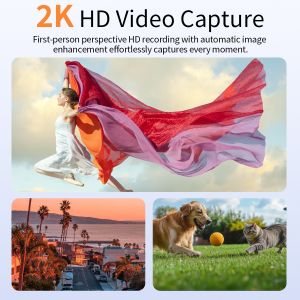 New Smart Glasses V3 With Double Lenses Built-In Microphone And Speaker