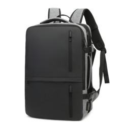 Multifunction Expandable Travel Nylon Laptop Backpack With USB
