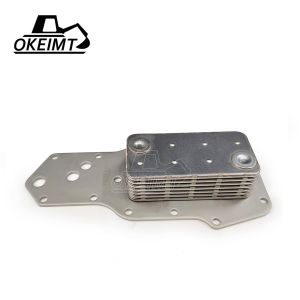 OKEIMT High Quality 3921558 Excavator Engine Oil Cooler 6BT Cummins Oil Cooler