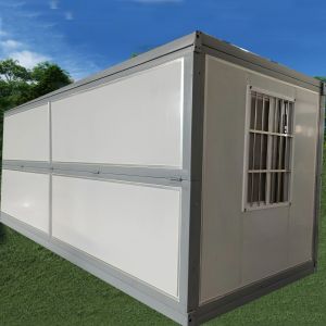 Modular Fold up House Sandwich Panel Fireproof Foldable Expanding Cabin