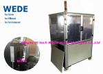 High Precision AC Rotor Cutting Machine , Auto Servo Motor Turning Machine