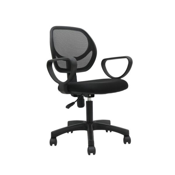Modern Handrail Type Small Office Mesh Chair for Typists and Drafting Profession